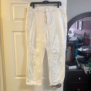 DL1961 White Denim Jeans